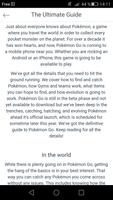 GUIDE For Pokemon Go capture d'écran 2