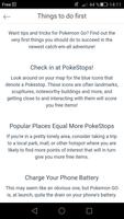 Tips for Pokemon Go ภาพหน้าจอ 1