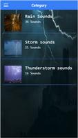 Storm sound for sleeping โปสเตอร์