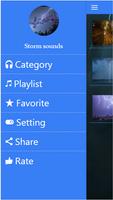 برنامه‌نما Storm sound for sleeping عکس از صفحه