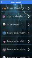 Storm sound for sleeping ภาพหน้าจอ 3