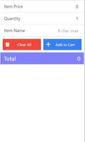 Simple Shopping Calculator ảnh chụp màn hình 1