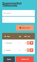 Simple Shopping Planner ảnh chụp màn hình 2