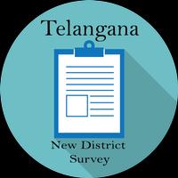 Telangana New Districts Survey постер