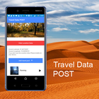Travel Data Post with PHP backend アイコン