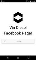 JSpager for Vin Diesel Cartaz