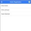 Visitor Registration Demo