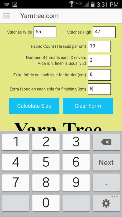 Cross Stitch Calculator APK for Android Download