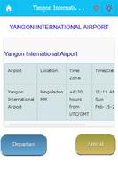 Poster Yangon International Airport