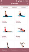 Ejercicios y Posturas de Yoga स्क्रीनशॉट 1