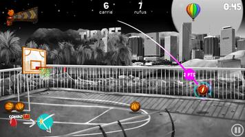 Splash Basketball Online capture d'écran 1