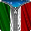 Italy Flag Zipper Screenlock