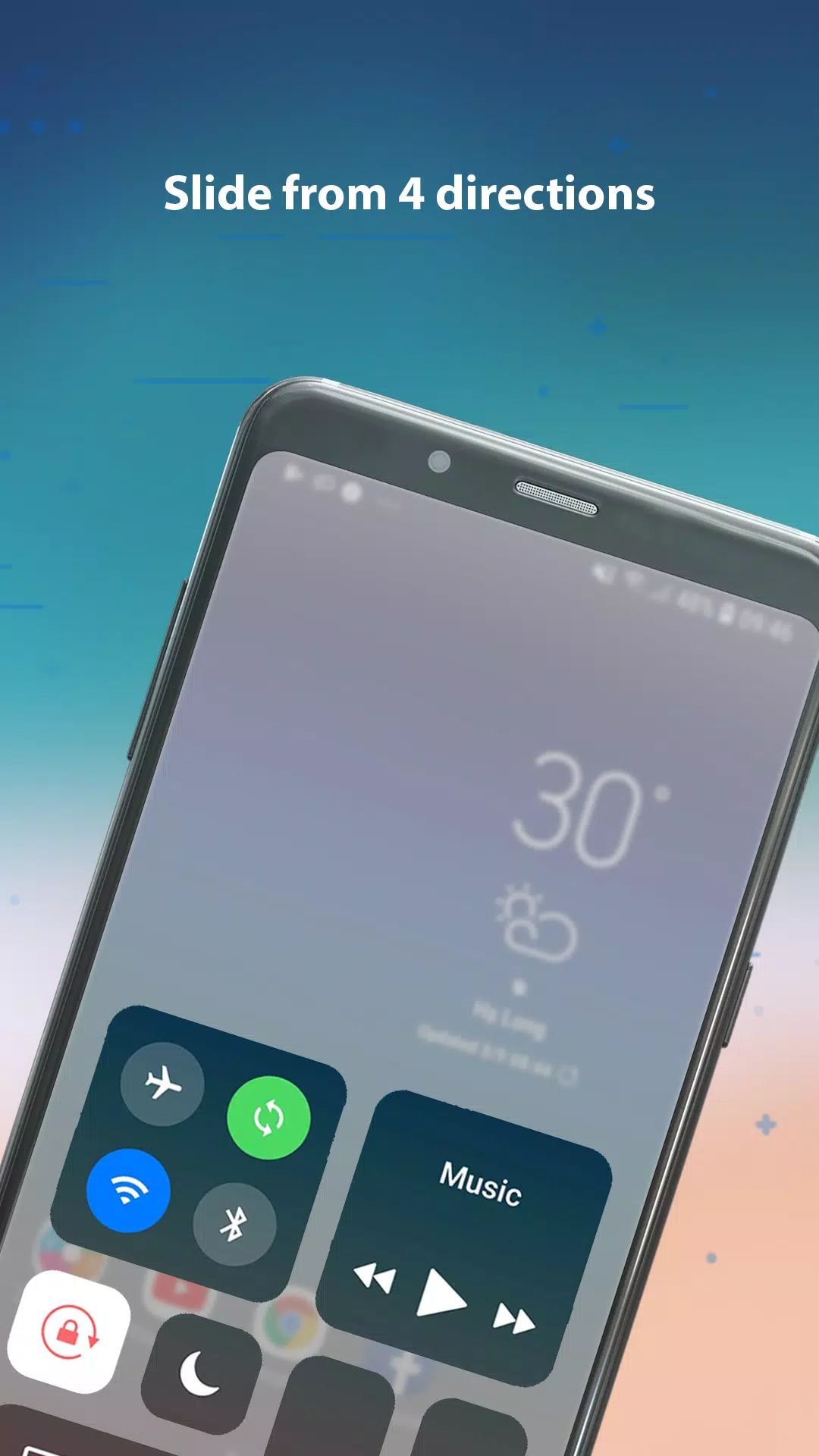 iOS Style Control Center APK for Android Download