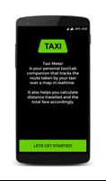 Taxi Meter Affiche