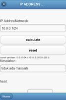 برنامه‌نما Caculator Ip address عکس از صفحه