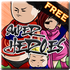 Super heroes return - Free icône