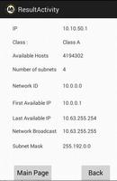 2 Schermata IP CALCULATOR