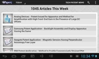 iPaperz Tech Patent News screenshot 1