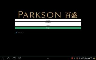 Parkson Supplier Portal پوسٹر