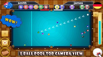 Snooker Stars 8 Ball Pool Match 2017 capture d'écran 1