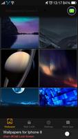 برنامه‌نما Wallpapers 4K for Iphone 8, HD Lock Screen عکس از صفحه