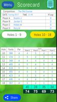 Golf Ball Finder & Scorecard capture d'écran 2