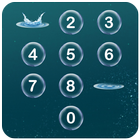 iOS 8 lock screen-Passcode app icon