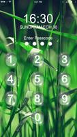 iOS 8 lock screen-Passcode app Affiche