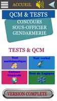 QCM Concours s/off Gendarme. imagem de tela 1