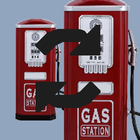 US MPG vs. km/US gal GasolineSter icône