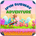 Upin subway and run jungle adventure icône