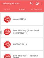 Lady Gaga Lyrics 截图 1