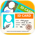 Cartão ID Criador ícone