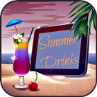 bebidas de verão saudáveis ícone
