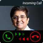 آیکون‌ Fake Call Kiran Madam
