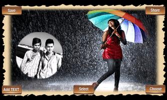 Frames hujan untuk Foto poster