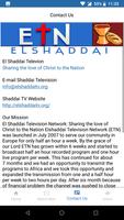 ElShaddai TV capture d'écran 3