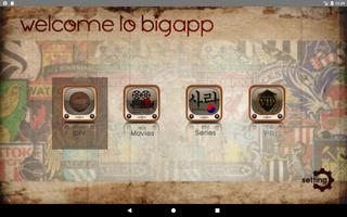 برنامه‌نما Big App IPTV عکس از صفحه