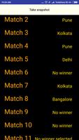 Cricket Premier League India Affiche