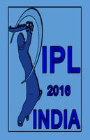 IPL 2016 Schedule poster