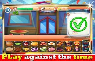 Top Burger maker: chef burger master king cooking 스크린샷 3