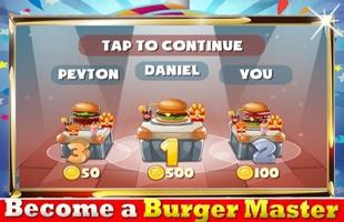 Top Burger maker: chef burger master king cooking 截图 2