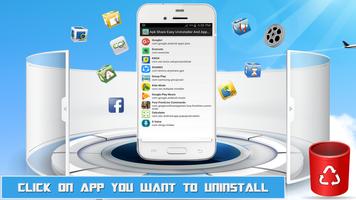 Easy Uninstaller- Share It- App Uninstall Affiche