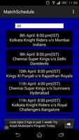 IPL Schedule With Alert screenshot 1