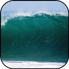 Fondo de pantalla de mar y fon icono