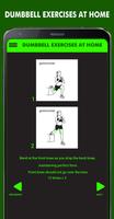 Dumbbell Exercises at Home imagem de tela 3