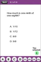 PAPA Math Practice Test Lite ảnh chụp màn hình 1