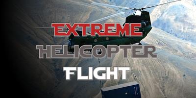 Hélicoptère Extreme vol réel Affiche