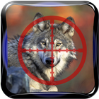 wild Wolf Hirsch Jagd Saison Zeichen