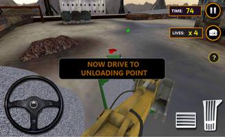 Tractor Concrete Excavator: Op پوسٹر